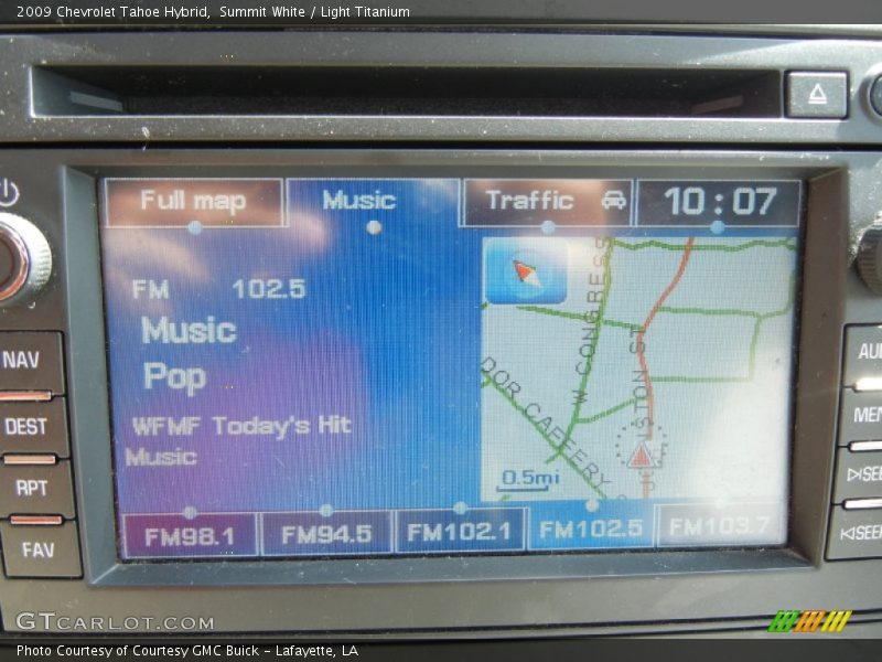 Summit White / Light Titanium 2009 Chevrolet Tahoe Hybrid