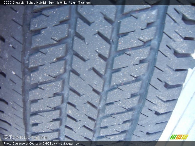 Summit White / Light Titanium 2009 Chevrolet Tahoe Hybrid