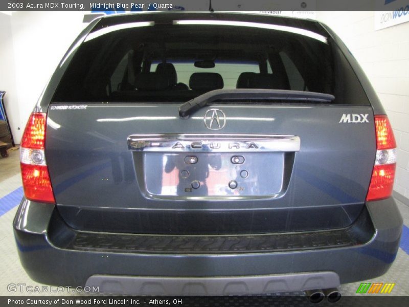 Midnight Blue Pearl / Quartz 2003 Acura MDX Touring