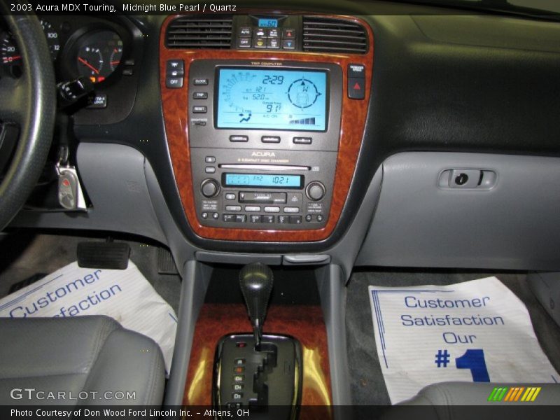 Midnight Blue Pearl / Quartz 2003 Acura MDX Touring