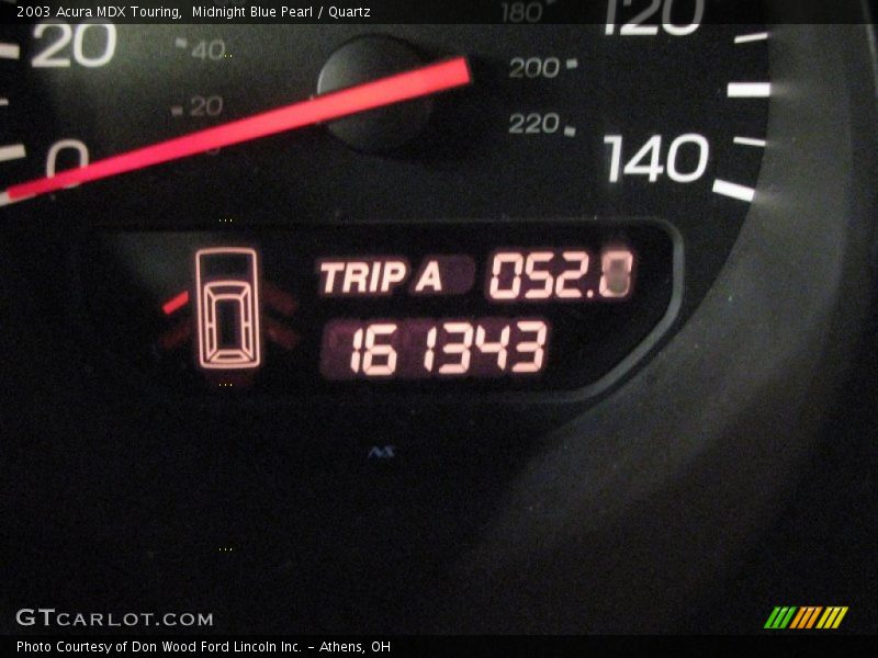 Midnight Blue Pearl / Quartz 2003 Acura MDX Touring