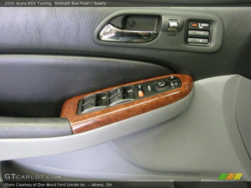 Midnight Blue Pearl / Quartz 2003 Acura MDX Touring