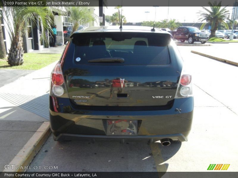 Jet Black Metallic / Ebony 2009 Pontiac Vibe GT