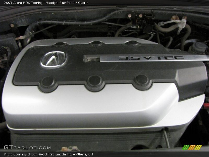 Midnight Blue Pearl / Quartz 2003 Acura MDX Touring