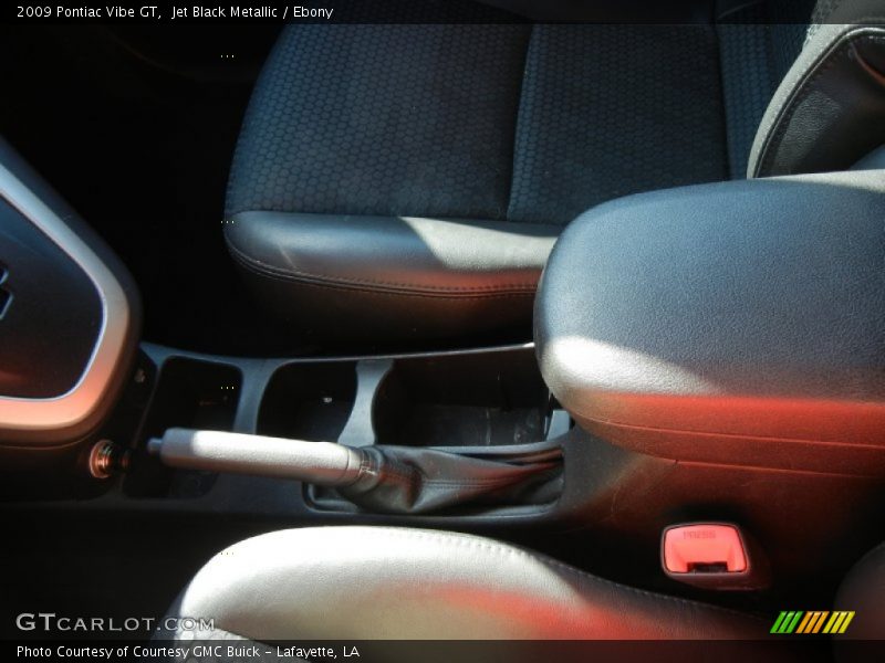 Jet Black Metallic / Ebony 2009 Pontiac Vibe GT