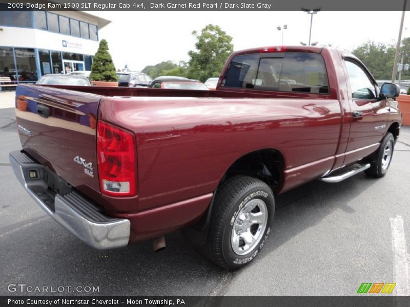  2003 Ram 1500 SLT Regular Cab 4x4 Dark Garnet Red Pearl