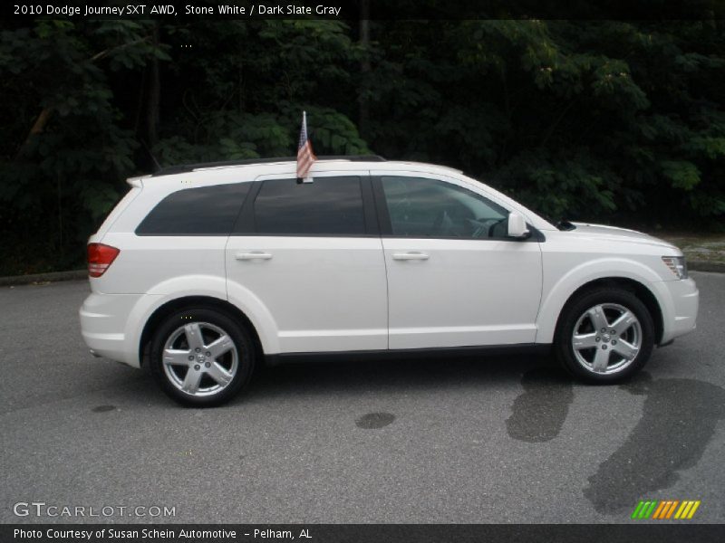 Stone White / Dark Slate Gray 2010 Dodge Journey SXT AWD