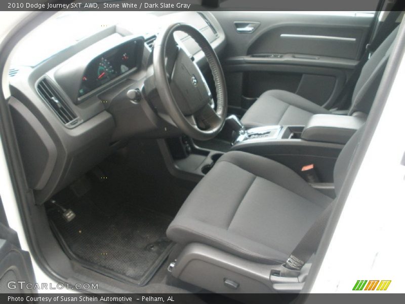 Stone White / Dark Slate Gray 2010 Dodge Journey SXT AWD