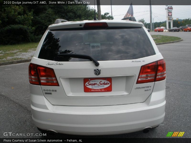 Stone White / Dark Slate Gray 2010 Dodge Journey SXT AWD
