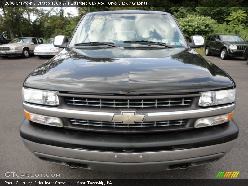 Onyx Black / Graphite 2000 Chevrolet Silverado 1500 Z71 Extended Cab 4x4