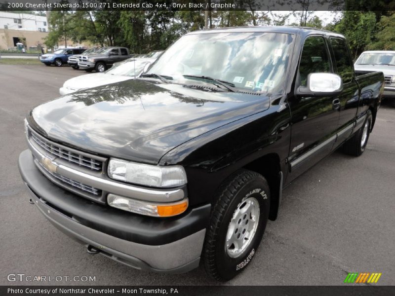 Onyx Black / Graphite 2000 Chevrolet Silverado 1500 Z71 Extended Cab 4x4