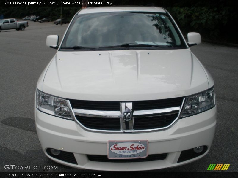 Stone White / Dark Slate Gray 2010 Dodge Journey SXT AWD