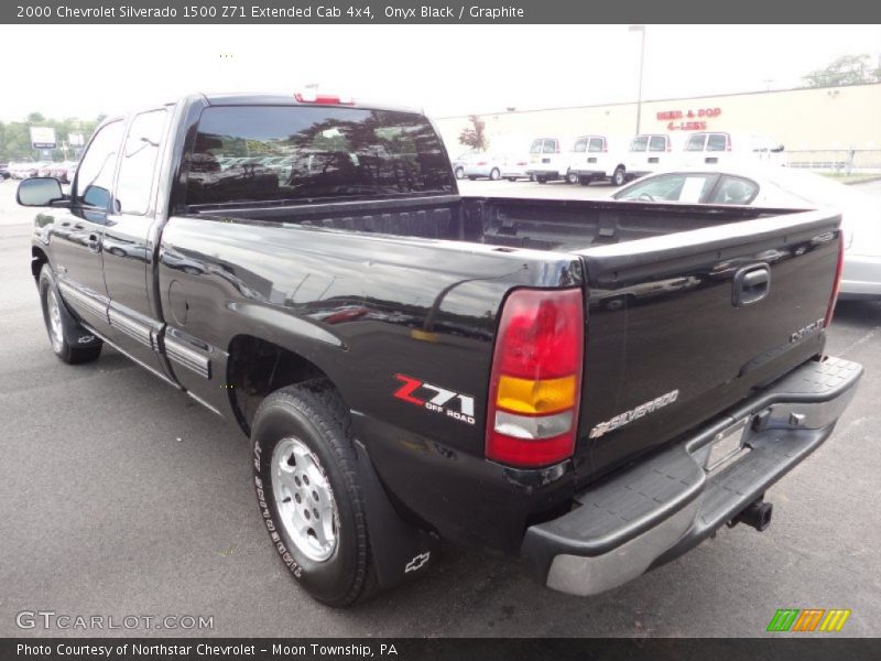 Onyx Black / Graphite 2000 Chevrolet Silverado 1500 Z71 Extended Cab 4x4