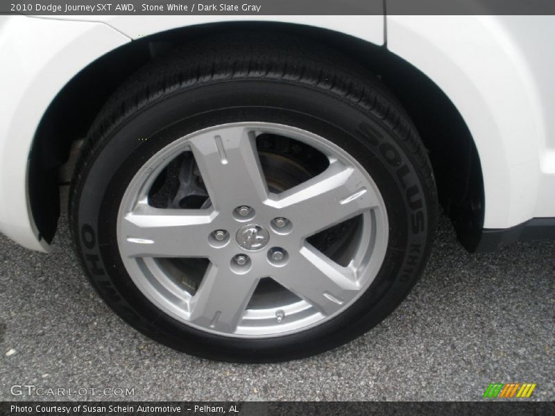 Stone White / Dark Slate Gray 2010 Dodge Journey SXT AWD