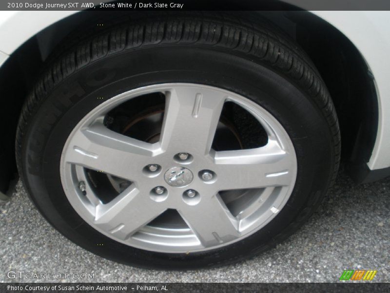 Stone White / Dark Slate Gray 2010 Dodge Journey SXT AWD