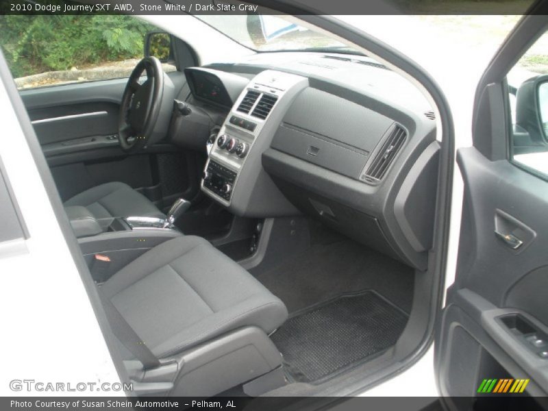 Stone White / Dark Slate Gray 2010 Dodge Journey SXT AWD