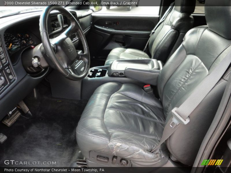 Onyx Black / Graphite 2000 Chevrolet Silverado 1500 Z71 Extended Cab 4x4