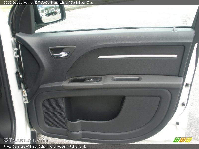 Stone White / Dark Slate Gray 2010 Dodge Journey SXT AWD