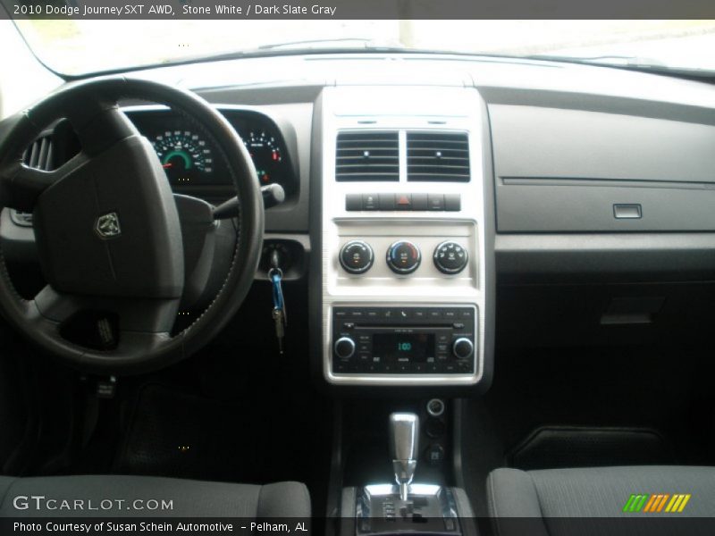 Stone White / Dark Slate Gray 2010 Dodge Journey SXT AWD