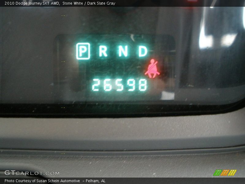 Stone White / Dark Slate Gray 2010 Dodge Journey SXT AWD