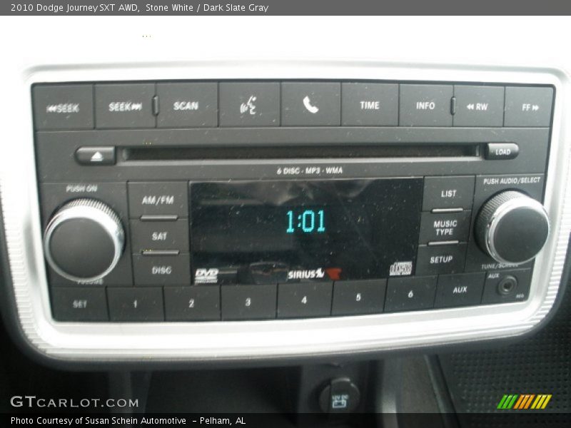 Stone White / Dark Slate Gray 2010 Dodge Journey SXT AWD