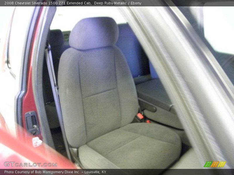 Deep Ruby Metallic / Ebony 2008 Chevrolet Silverado 1500 Z71 Extended Cab