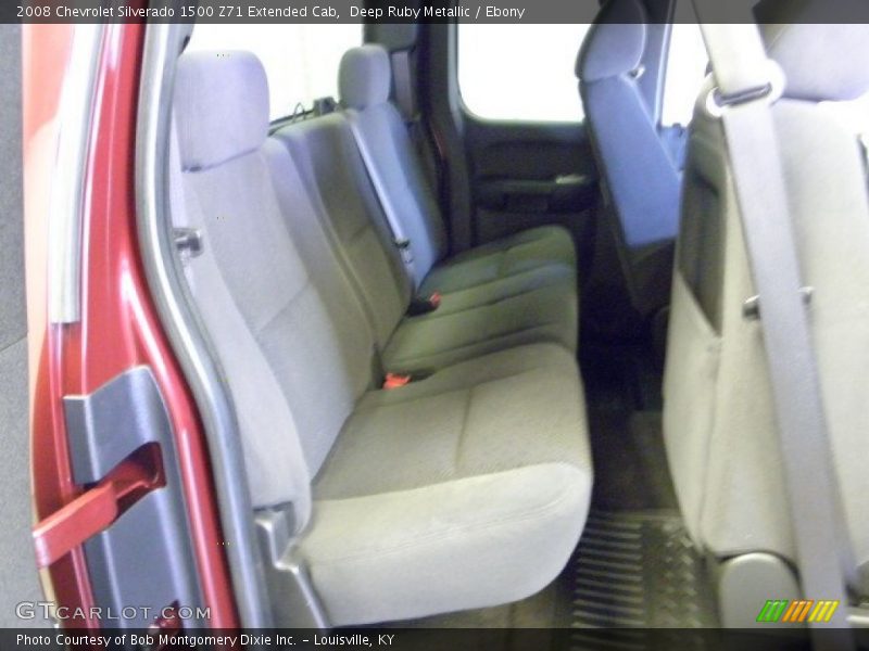 Deep Ruby Metallic / Ebony 2008 Chevrolet Silverado 1500 Z71 Extended Cab