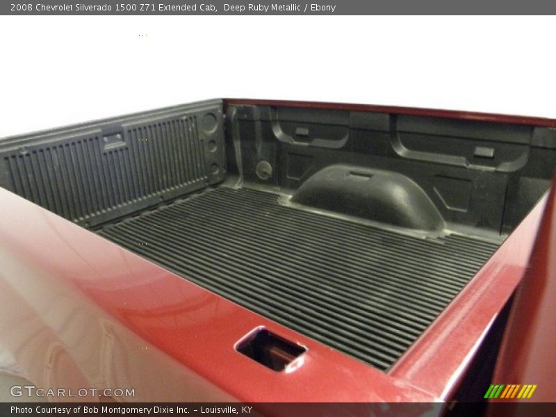 Deep Ruby Metallic / Ebony 2008 Chevrolet Silverado 1500 Z71 Extended Cab