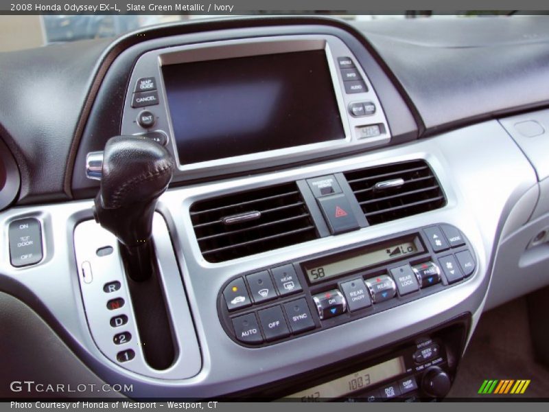Slate Green Metallic / Ivory 2008 Honda Odyssey EX-L
