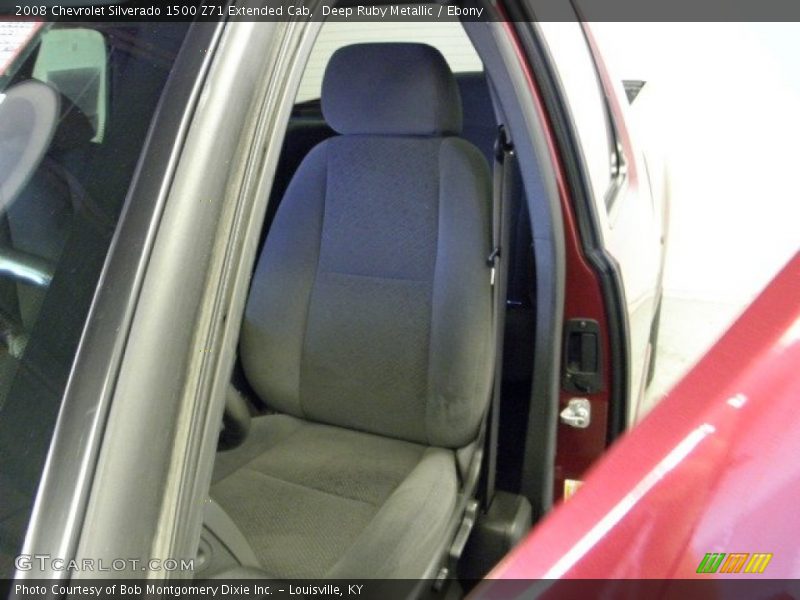 Deep Ruby Metallic / Ebony 2008 Chevrolet Silverado 1500 Z71 Extended Cab