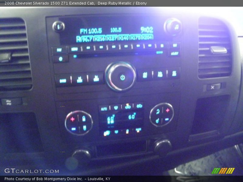 Deep Ruby Metallic / Ebony 2008 Chevrolet Silverado 1500 Z71 Extended Cab
