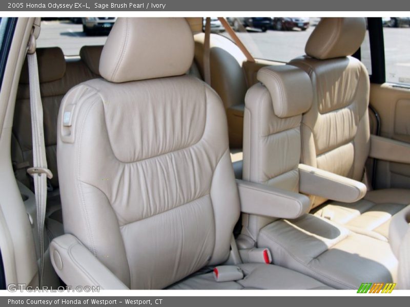 Sage Brush Pearl / Ivory 2005 Honda Odyssey EX-L