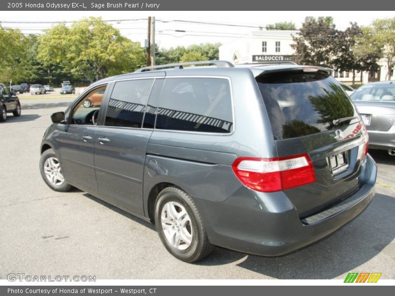Sage Brush Pearl / Ivory 2005 Honda Odyssey EX-L