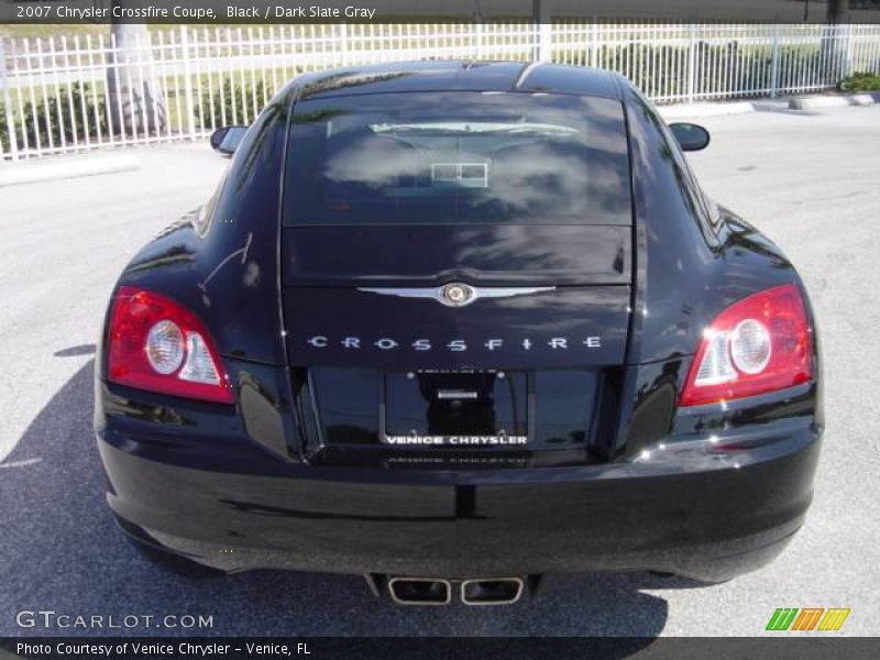 Black / Dark Slate Gray 2007 Chrysler Crossfire Coupe