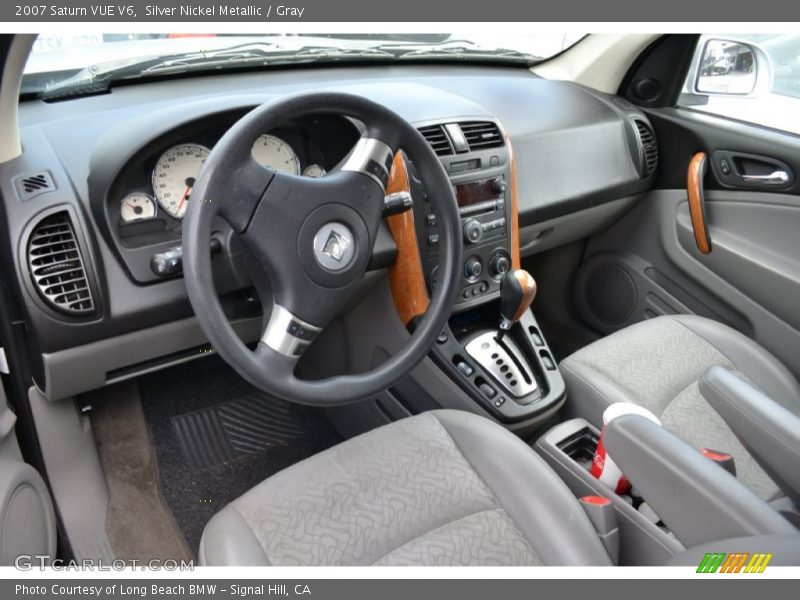 Silver Nickel Metallic / Gray 2007 Saturn VUE V6