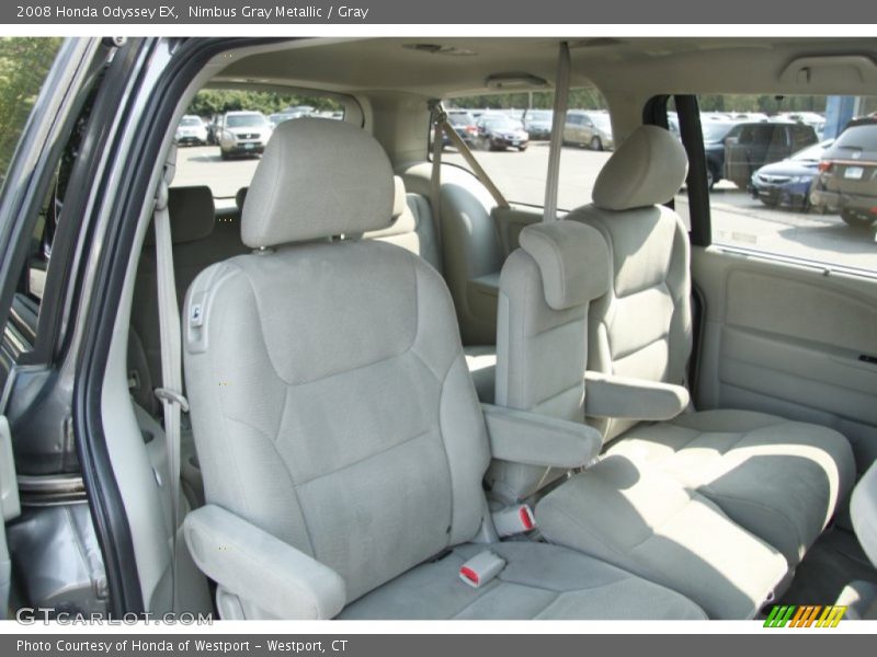 Nimbus Gray Metallic / Gray 2008 Honda Odyssey EX