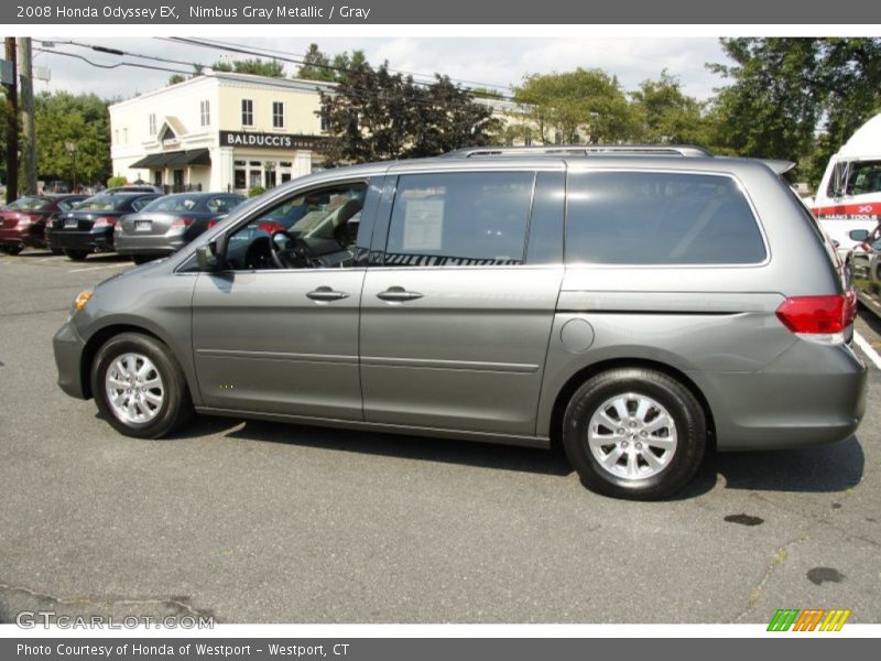Nimbus Gray Metallic / Gray 2008 Honda Odyssey EX