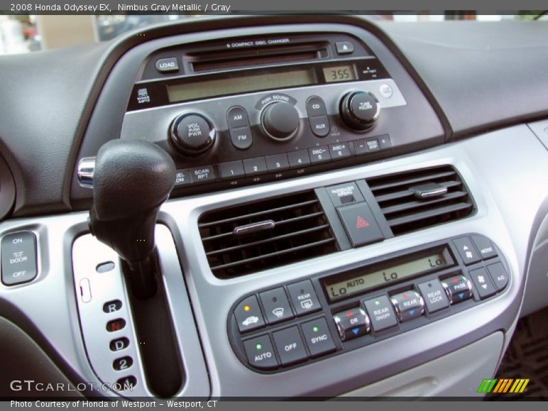 Nimbus Gray Metallic / Gray 2008 Honda Odyssey EX