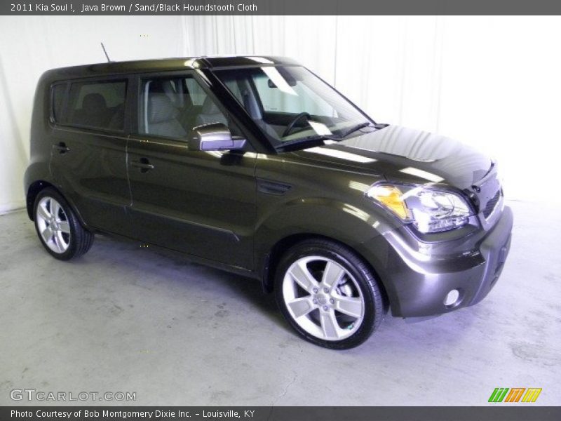 Java Brown / Sand/Black Houndstooth Cloth 2011 Kia Soul !