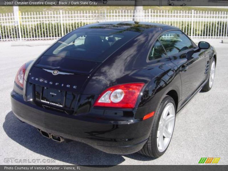 Black / Dark Slate Gray 2007 Chrysler Crossfire Coupe