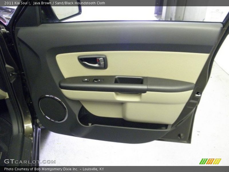 Java Brown / Sand/Black Houndstooth Cloth 2011 Kia Soul !