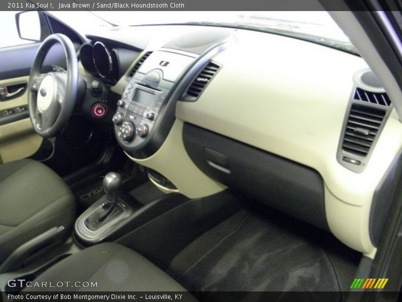 Java Brown / Sand/Black Houndstooth Cloth 2011 Kia Soul !