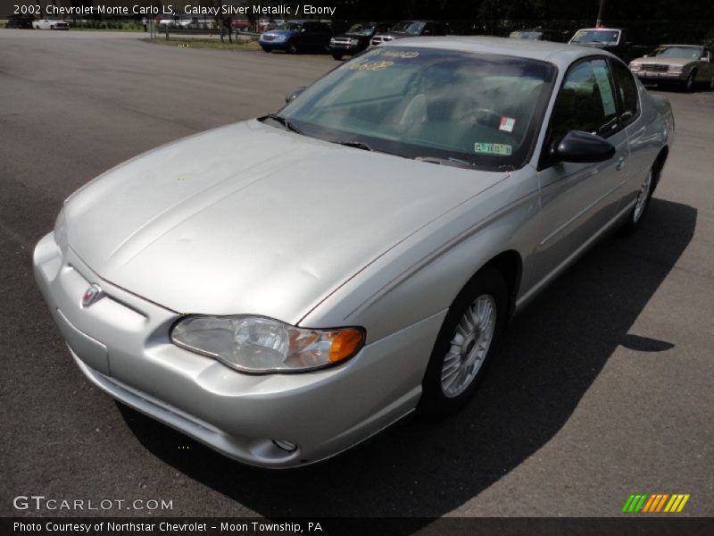 Galaxy Silver Metallic / Ebony 2002 Chevrolet Monte Carlo LS