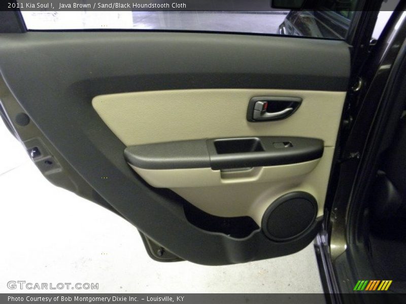 Java Brown / Sand/Black Houndstooth Cloth 2011 Kia Soul !