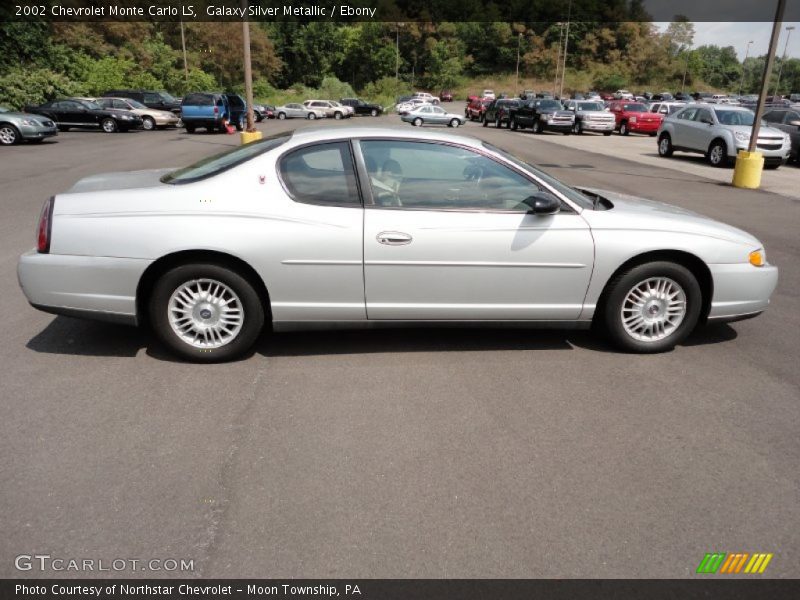 Galaxy Silver Metallic / Ebony 2002 Chevrolet Monte Carlo LS