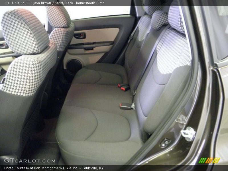 Java Brown / Sand/Black Houndstooth Cloth 2011 Kia Soul !