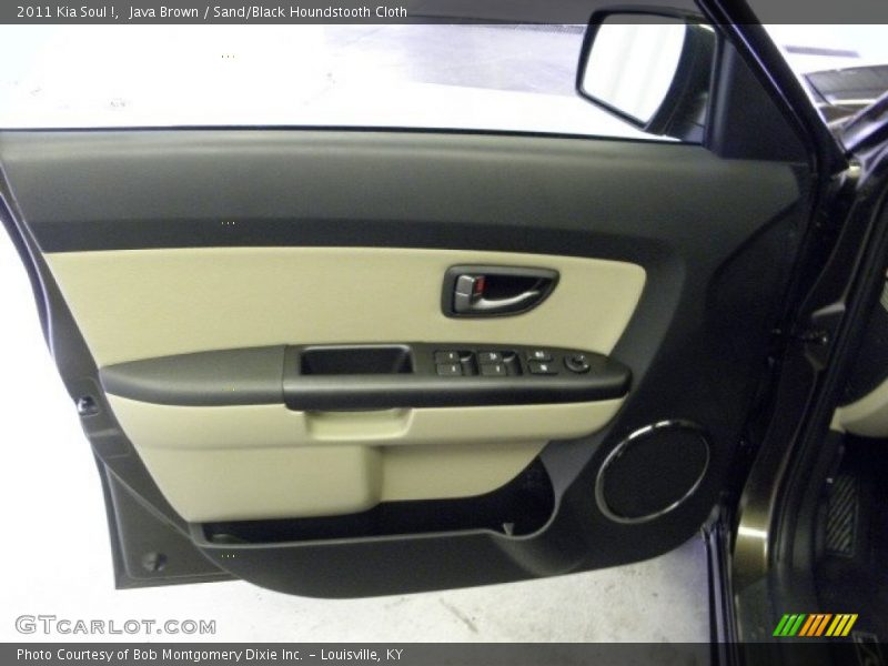 Java Brown / Sand/Black Houndstooth Cloth 2011 Kia Soul !