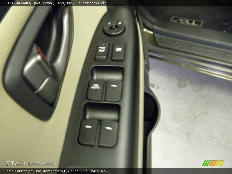 Java Brown / Sand/Black Houndstooth Cloth 2011 Kia Soul !