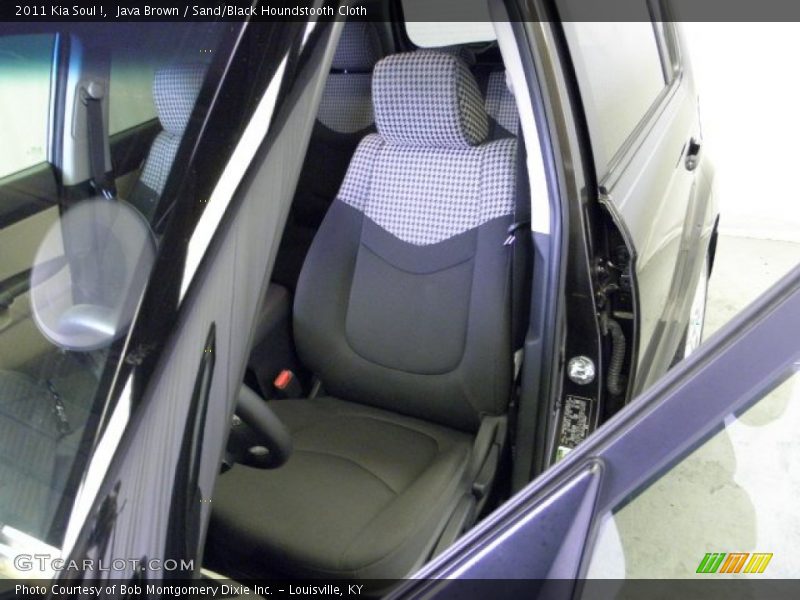 Java Brown / Sand/Black Houndstooth Cloth 2011 Kia Soul !