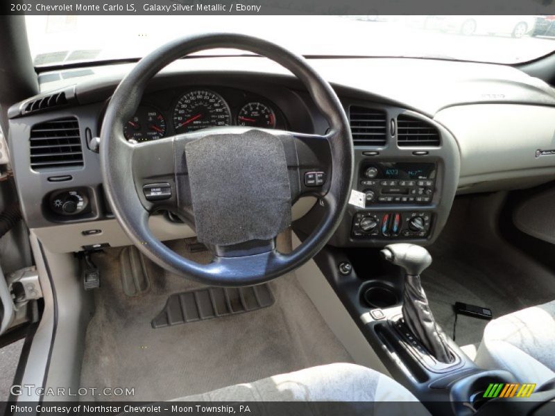 Galaxy Silver Metallic / Ebony 2002 Chevrolet Monte Carlo LS